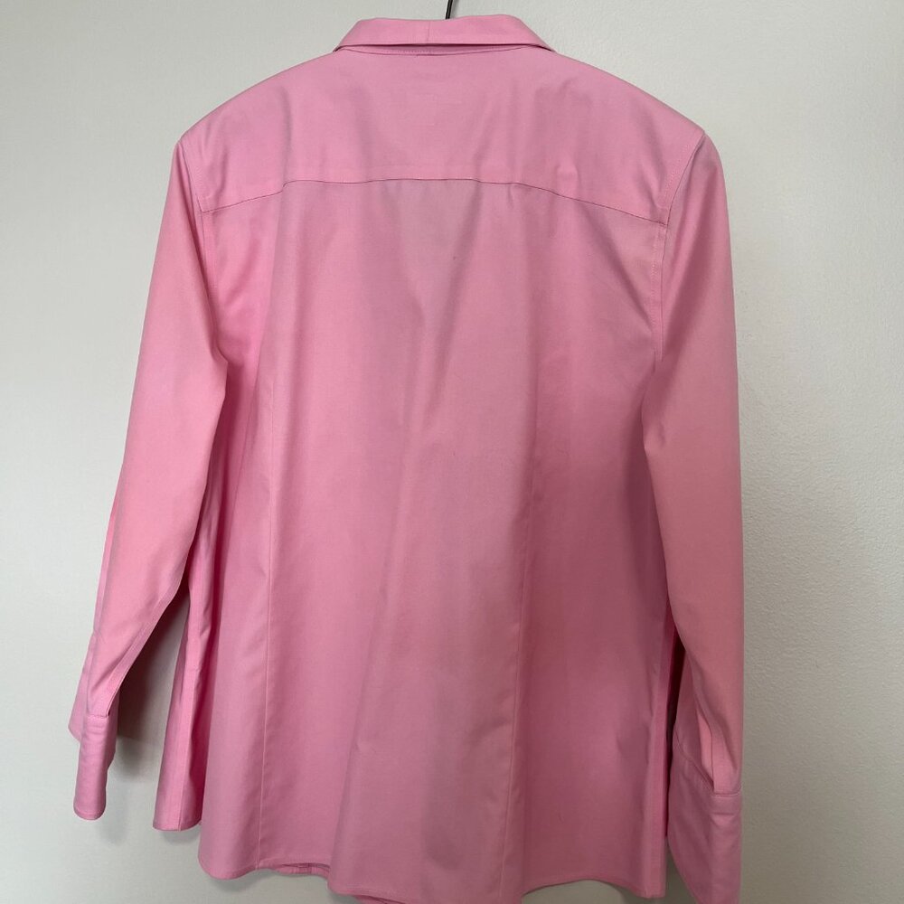 Coldwater Creek Pink Button Dress Shirt Size L - Picture 4 of 8